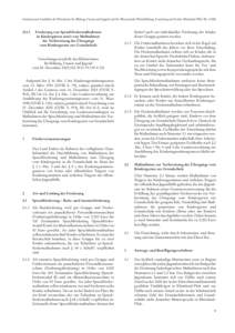 Gemeinsames Amtsblatt der Ministerien für Bildung, Frauen und Jugend und für Wissenschaft, Weiterbildung, Forschung und Kultur Rheinland-Pfalz NrFörderung von Sprachfördermaßnahmen in Kindergärten s