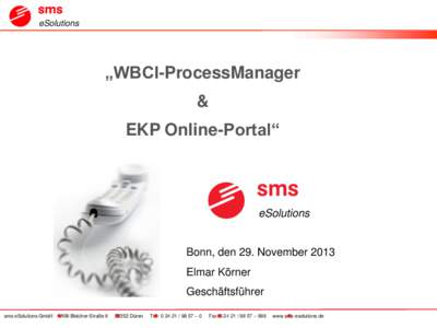 ICCS Professional  eSolutions „WBCI-ProcessManager &