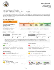 Achievement gap in the United States / Education / Educational psychology / Massachusetts Comprehensive Assessment System