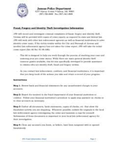 Microsoft Word - Fraud Information Sheet