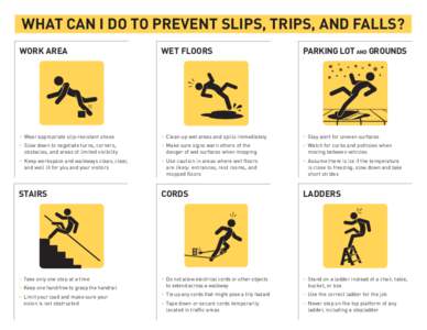 What Can I Do To Prevent Slips, Trips, and Falls?