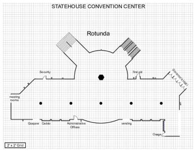 STATEHOUSE CONVENTION CENTER  Rotunda ov G
