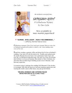 Cleo Coyle / Coyle / Espresso