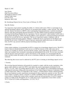 Deposit insurance / Financial regulation / Federal Deposit Insurance Corporation / Financial institution / Banks / Banking in the United States / Denali Alaskan Federal Credit Union / Security Service Federal Credit Union / Bank regulation in the United States / Independent agencies of the United States government / Credit union