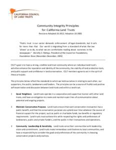 Microsoft Word - community integrity principles_2012-10 adopted