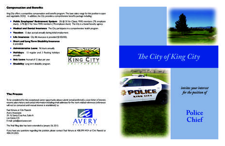 King City PC brochure.indd