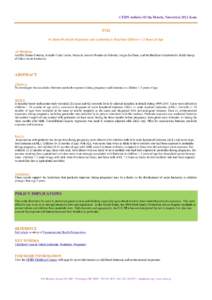 Pesticides / Health / Environmental health / Myeloid leukemia / Acute myeloid leukemia / United States Environmental Protection Agency / Leukemia / Childhood leukemia / Pregnancy / Oncology / Medicine / Acute leukemia