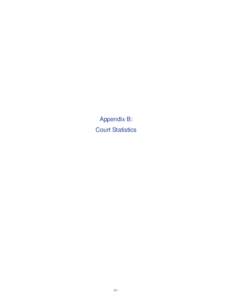 Ministry of the Attorney General - Court Services Division - Annual Report[removed]Appendix B