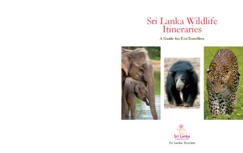 Sri Lanka Wildlife Itineraries A Guide for EcoTravellers