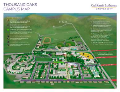 THOUSAND OAKS CAMPUS MAP Parking Locations: G  CLU Parking Permit