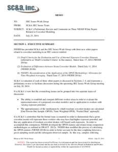 Safety / Risk / Industrial hygiene / Safety engineering / Radiation dose reconstruction / Radiobiology / Stratified sampling / OPOS / Statistics / Occupational safety and health / National Institute for Occupational Safety and Health