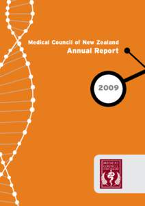 Medical Council of New Zealand  Annual Report 2009
