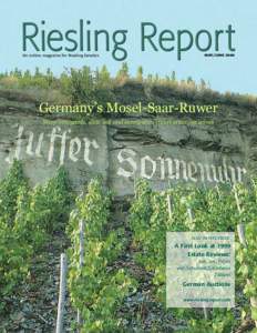 Austrian wine / German wine classification / Spätlese / Mosel / Auslese / Riesling / Beerenauslese / Kabinett / Ahr / Wine / German wine / Wine classification