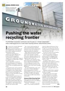 News_article_Annual_Review_2014_Water_Corproation_Groundwater_Replenishment_Scheme (PDF 177KB)