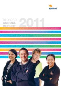BEDFORD ANNUAL REPORT 2011