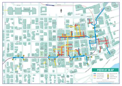City Centre Pedway Map to ETS Service - August 2014