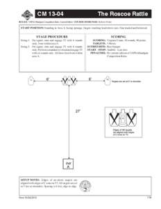 CM[removed]The Roscoe Rattle RULES: USPSA Handgun Competition Rules, Current Edition COURSE DESIGNER: Robert Porter