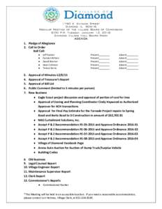 Clerk / Quakerism / Ordinance