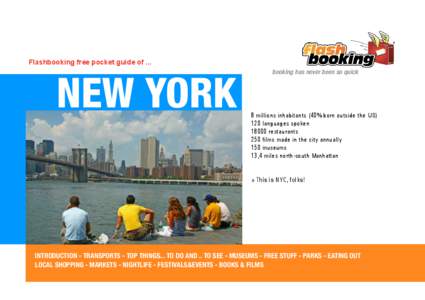 Flashbooking free pocket guide of ...  NEW YORK