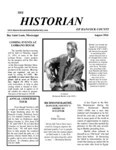 THE  HISTORIAN OF HANCOCK COUNTY  www.hancockcountyhistoricalsociety.com