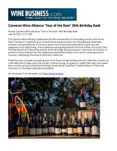 Carneros Wine Alliance 