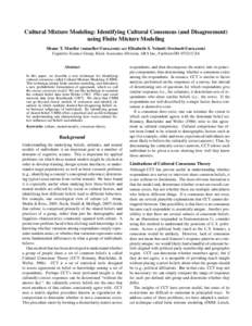 Ethics / Group processes / Consensus decision-making / Evaluation / Sociology / Cultural anthropology / Evaluation methods / Cultural consensus theory