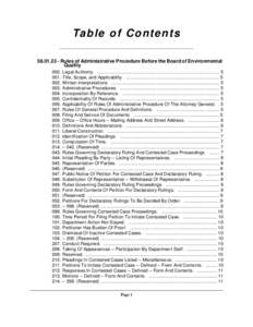 IDAPA 58 - Department of Environmental Quality.book