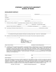 Microsoft Word - Scholarship Contract.doc