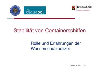 Microsoft PowerPoint - 07_Becker_Nico_Wasserschutzpolizei_Stabilitaet [Mode de compatibilité]