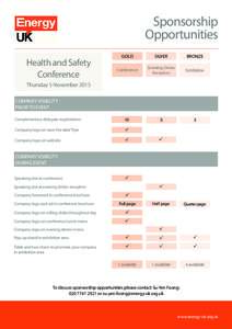 Energy UK SponsorshipH&S CONFERENCE_5 NOVEMBER - no price.indd