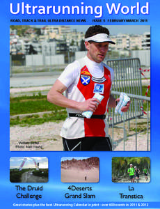 Endurance sports / Multiday races / Ultramarathon / Karl Meltzer / Michael Wardian / Dean Karnazes / Sri Chinmoy / James Cracknell / Scott Jurek / Running / Sports / Athletics