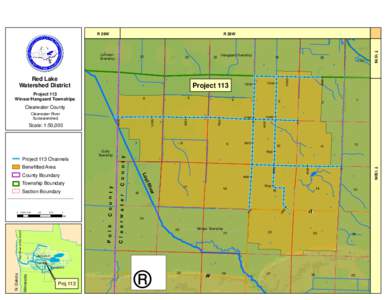 R 38W  Red Lake Watershed District  Hangaard Township