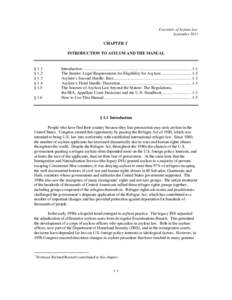 Nationality / Immigration and Naturalization Service v. Cardoza-Fonseca / Well-Founded Fear / Asylum in the United States / Refugee / Permanent residence / Russian Federation Law on Refugees / Right of asylum / Human migration / Law