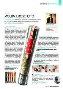 experts i décrypter 51  analyse Moulin il Boschetto Cet emballage répond aux véritables fondamentaux du luxe