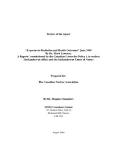 Microsoft WordLET-CNA 5Aug09- Exp to Rad and Health Outcomes.doc
