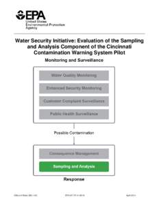 Water Security Initiative: Evaluation of the Sampling and Analysis Component of the Cincinnati Contamination Warning System Pilot