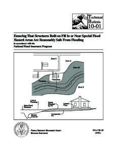 Technical BulletinEnsuring That Structures Built on Fill In or Near Special Flood Hazard Areas Are Reasonably Safe From Flooding