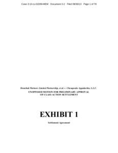 Demchak Settlement Agreement - FINAL (executed with exhibits)