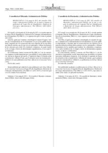 Num2013  Conselleria d’Hisenda i Administració Pública RESOLUCIÓ de 13 de maig de 2013, del conseller d’Hisenda i Administració Pública, per la qual es disposa la publicació del Segon Pla de Simp