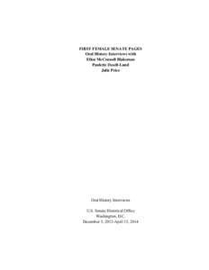 United States Senate Page / United States House of Representatives Page / Jacob K. Javits / Senate of Canada / Senate / United States Senate / Government / Parliamentary procedure