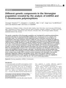 European Journal of Human Genetics[removed], 521 – 529 ª 2002 Nature Publishing Group