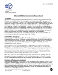 Microsoft Word - T-Mobile Filter Test Report.doc