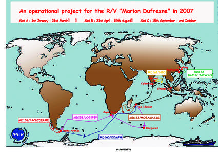 An operational project for the R/V 