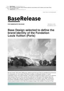From: Subject: Date: To:  Base Design [removed]