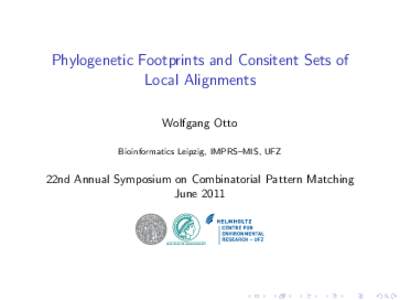 Phylogenetic Footprints and Consitent Sets of Local Alignments