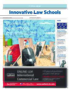 FT SPECIAL REPORT  Innovative Law Schools Monday Novemberwww.ft.com/reports | @ftreports