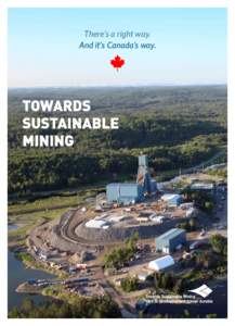 There’s a right way. And it’s Canada’s way. Table of Contents  “TSM provides a practical