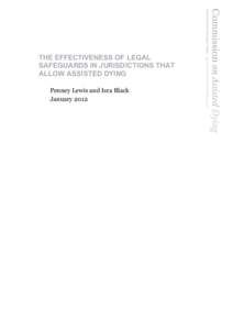 Death / Disability rights / Homicide / Medical ethics / Assisted suicide / Euthanasia in the Netherlands / Voluntary euthanasia / Right to die / Medical record / Ethics / Suicide / Euthanasia