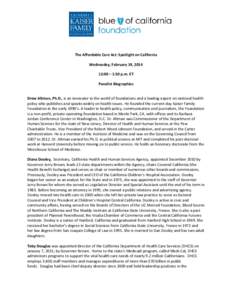 Healthcare reform in the United States / Medicaid / Presidency of Lyndon B. Johnson / Kaiser Family Foundation / Patient Protection and Affordable Care Act / Health care / Jeanne Lambrew / Health insurance in the United States / Health / Medicine / Federal assistance in the United States