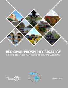 REGIONAL PROSPERITY STRATEGY A 5-YEAR STRATEGIC PLAN FOR EAST CENTRAL MICHIGAN DECEMBER 2014  ACKNOWLEDGEMENTS